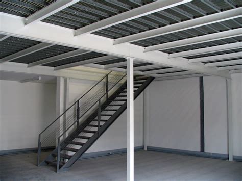 Steel Structure Mezzanine Floors | Pandae Storage