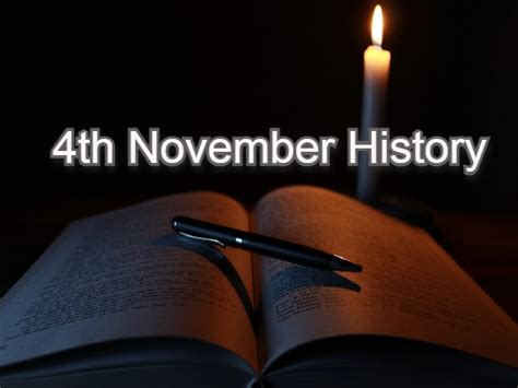 4 नवंबर से जुड़ा भारतीय इतिहास (History of 4 November) | 4 November ...