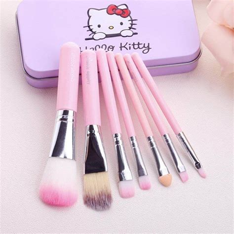 Hello Kitty Makeup Brush Set 7 Pcs