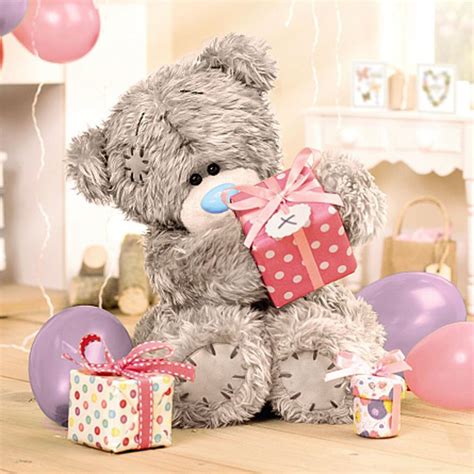 3D Holographic With Presents Me To You Bear Birthday Card (A93VZ107 ...