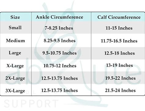 Mojo Compression Socks Size Chart - sportcarima