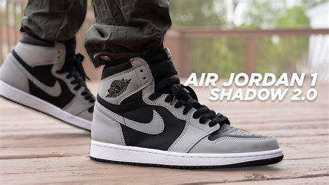 Air Jordan 1 SHADOW 2.0 REVIEW & On Foot - YouTube