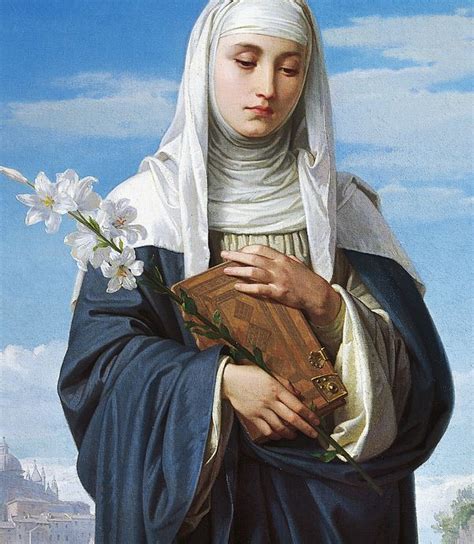 Saint Catherine of Siena by Alessandro Franchi in 2020 | St catherine ...