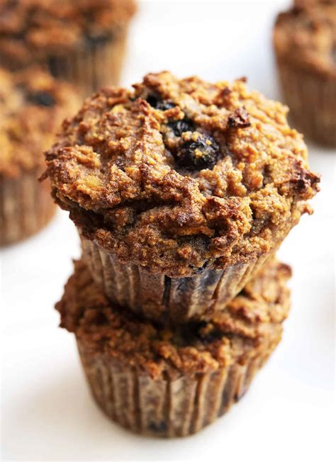 Almond Flour Blueberry Muffins - Pinch and Swirl