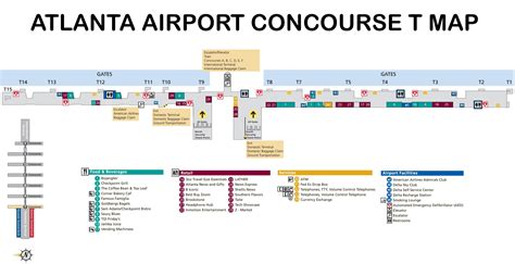 Terminal S Atlanta Airport Terminal Map San Juan Airport Terminal Map ...