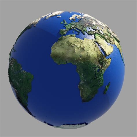 3D model globe earth - TurboSquid 1233310