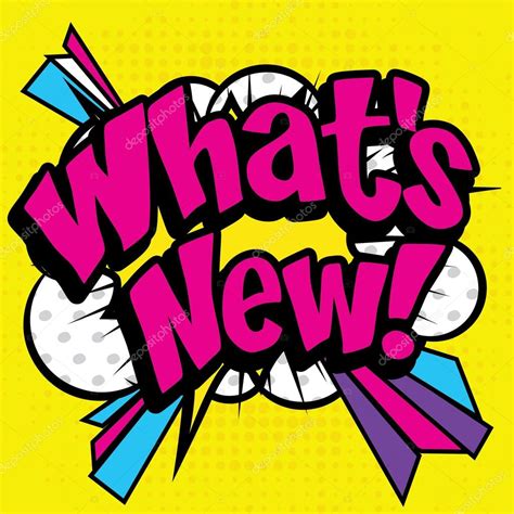 Pop Art comics - "What's New!". Stock Vector Image by ©Gal_Amar #96637422