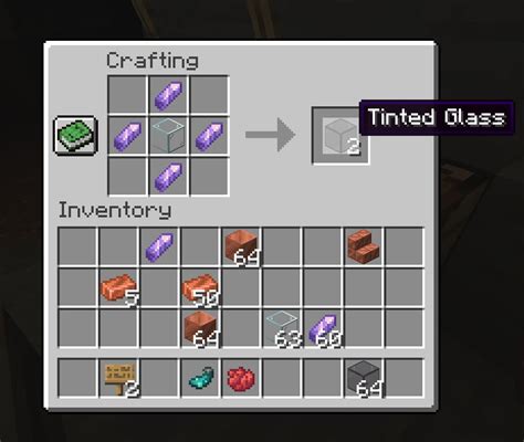 How to Make Tinted Glass in Minecraft - Pro Game Guides