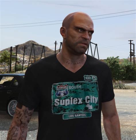 Brock Lesnar "Suplex City: Los Santos" shirt - GTA5-Mods.com