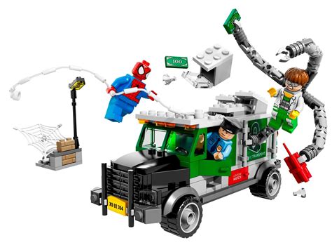 LEGO Marvel 2014 Doc Ock's Truck Heist 76015 Set Photos Preview ...