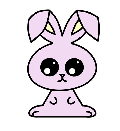 Easy Bunny Face Drawing at GetDrawings | Free download