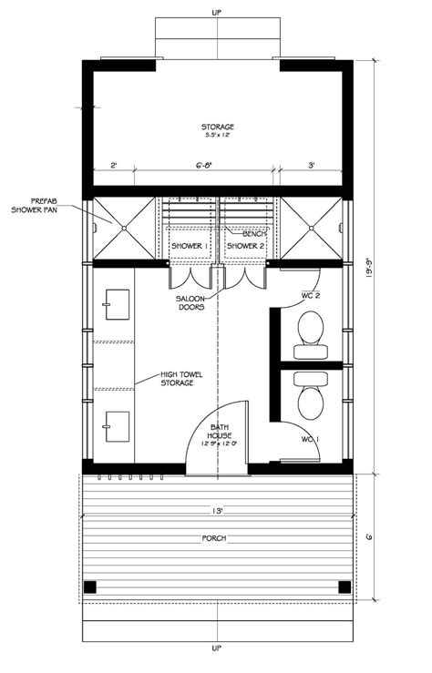 Farmhouse Style House Plan - 0 Beds 1 Baths 150 Sq/Ft Plan #889-1 ...