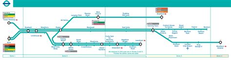 Docklands Light Railway Map • Mapsof.net