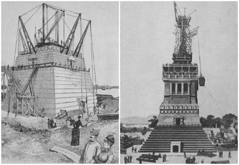 The Design, Transport, and Construction of the Statue of Liberty, 1865 ...