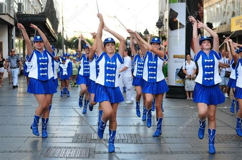 Majorette dance – Stock Editorial Photo © ToskanaInc #42145047