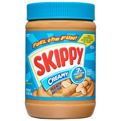 Skippy Creamy Peanut Butter, 28 Ounce - Walmart.com - Walmart.com