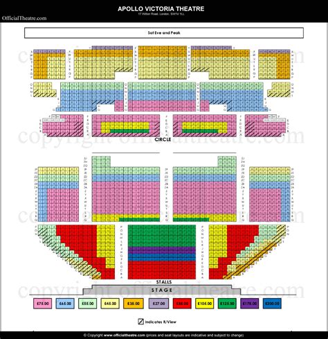 Apollo Victoria Theatre Seating Plan Best Seats | Brokeasshome.com