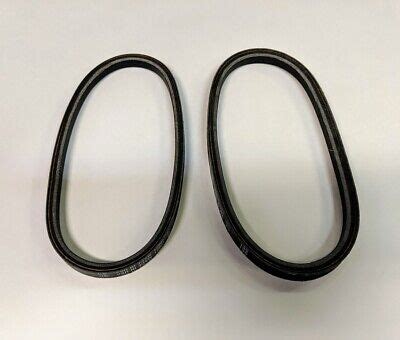 Two Pack of Belts for Troy-Bilt Horse Tiller 1128, GW-1128, GW-1128-1 ...