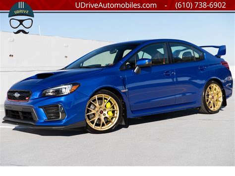 2019 Subaru WRX STI WR Blue Performance Pkg Recaro Seats 3k Miles Type ...