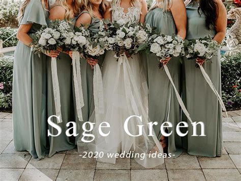 30 Natural Sage Green Theme Wedding Ideas - Elegantweddinginvites.com Blog