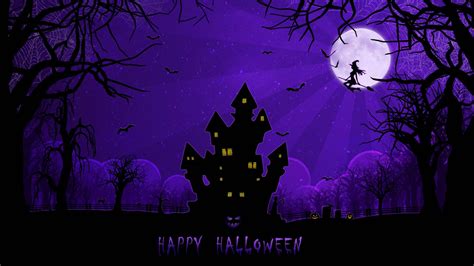 Happy Halloween Purple Wallpapers - Wallpaper Cave