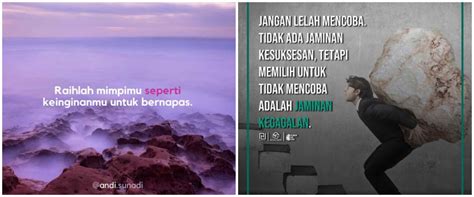 101 Kata-kata motto hidup sukses, keren dan inspiratif