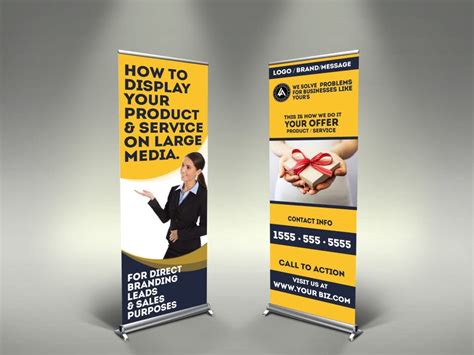 Retractable Banner for Advertising and Business Promotion