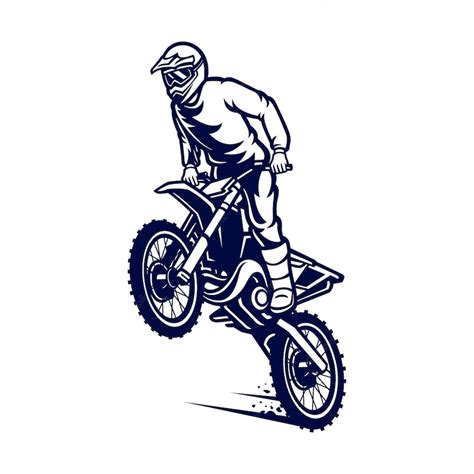 Premium Vector | Motocross vector logo , Motocross freestyle