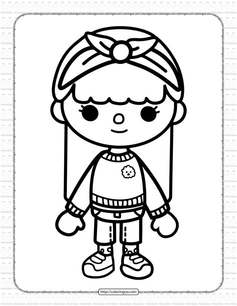 Printable Toca Life Coloring Pages (Updated 2024)