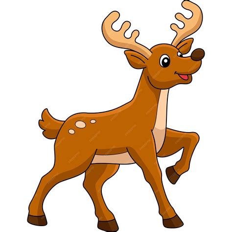 Cartoon Clipart Reindeer