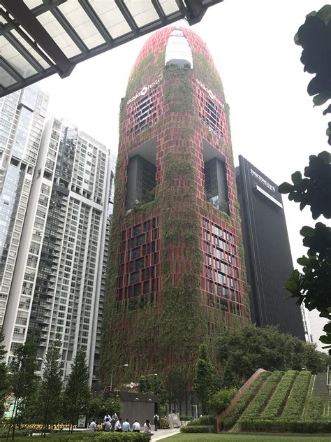 Oasis Hotel, Singapore. Looks like Iron Road in Mario Odyssey to me ...