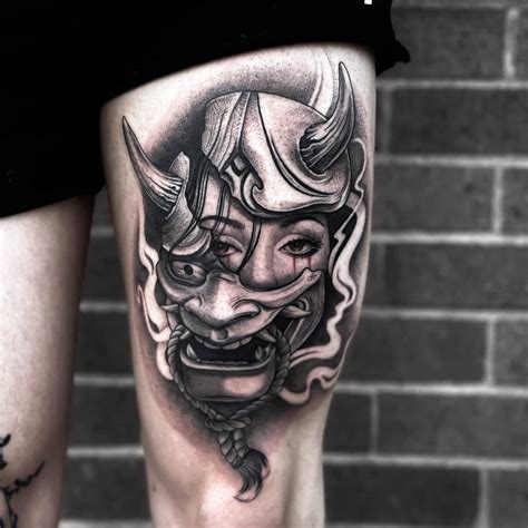 Details 54+ japanese mask tattoo meaning super hot - in.cdgdbentre