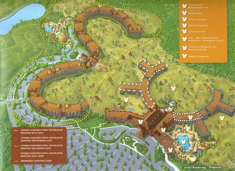 Disney Animal Kingdom Lodge Map - Yetty Katharyn