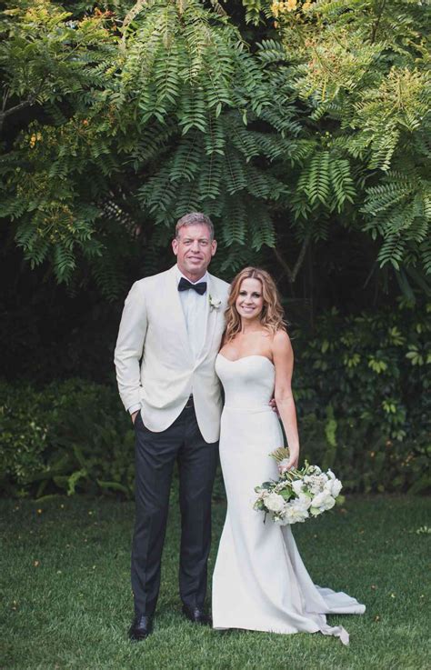 NFL Vet Troy Aikman Marries Capa Mooty in Santa Barbara