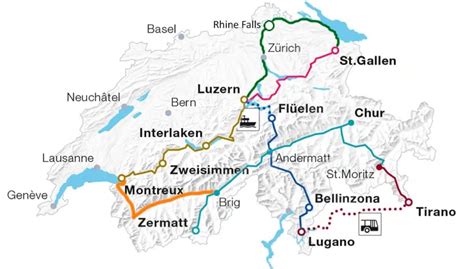 How to plan your 2 week Switzerland Train Itinerary?