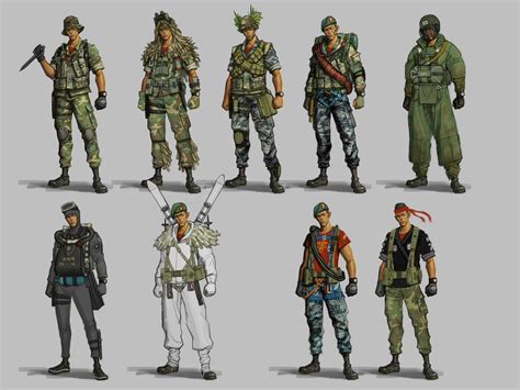 special force character concept (ROK special forces), Sung-wook Kang ...