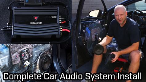 Car Audio Speaker Installation