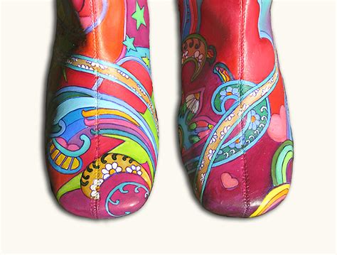 Boogie Shoes Painting by Mary Johnson