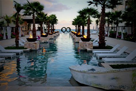 over-water ceremony at #BreathlessRivieraCancun #Mexico #DestinationWedding