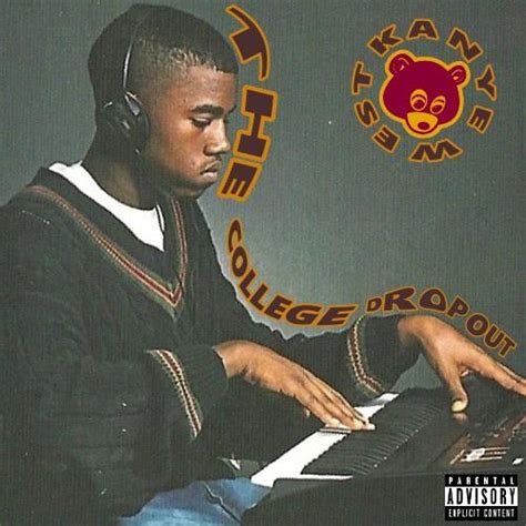 Kanye West - The College Dropout : r/freshalbumart