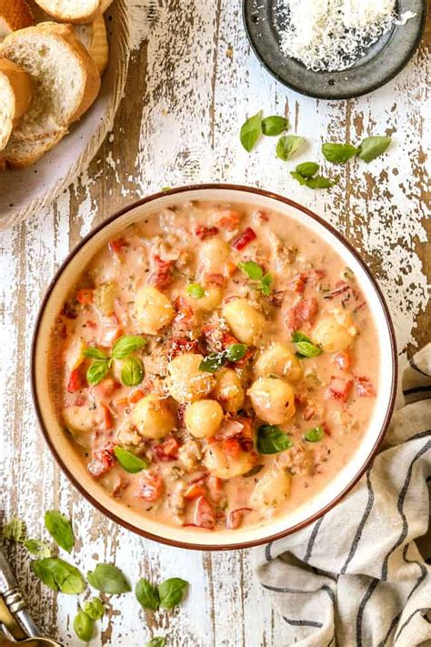 Gnocchi Soup - Carlsbad Cravings