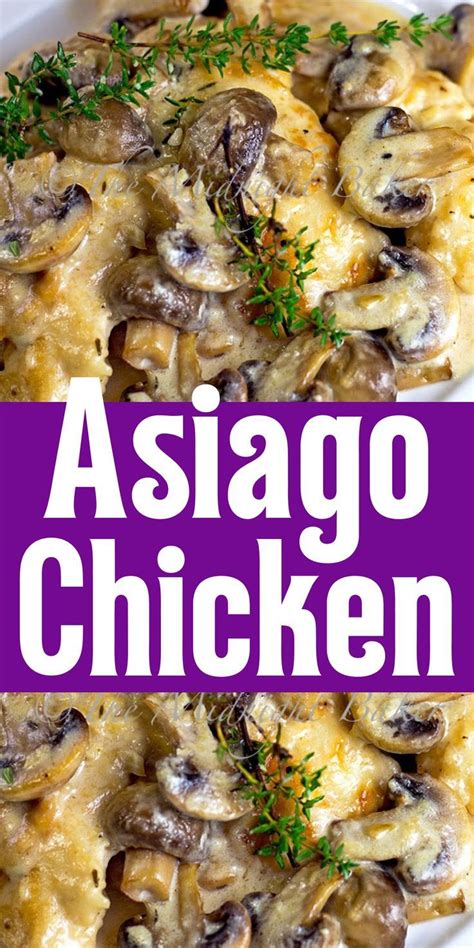 Asiago chicken – Artofit