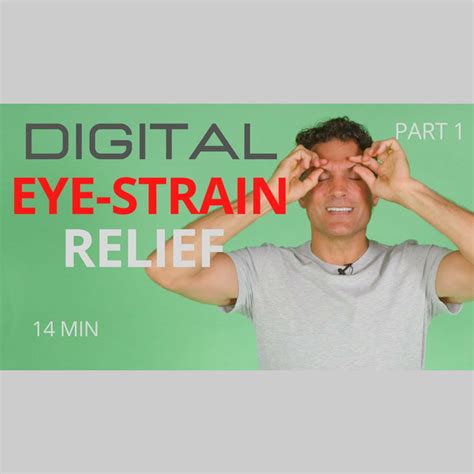 Digital Eye Strain Relief Self-Care | Computer Vision Syndrome Help ...