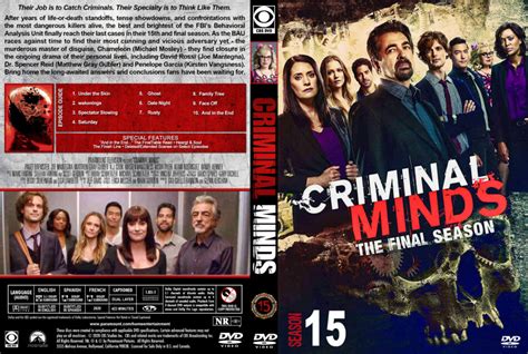 Criminal Minds - Season 15 (2020) R1 Custom DVD Cover & Labels ...