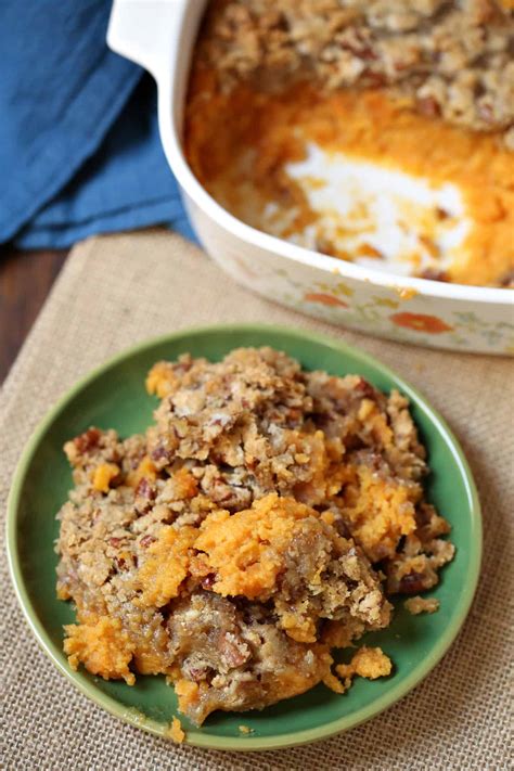 Easy Sweet Potato Casserole - The Country Cook