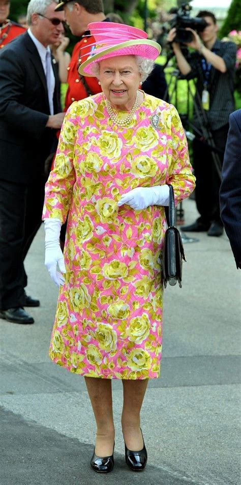 Queen Elizabeth Wears Bright Outfits For The Sweetest Reason