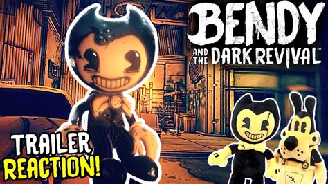 BENDY REACTS TO: Bendy and the Dark Revival Trailer! - YouTube