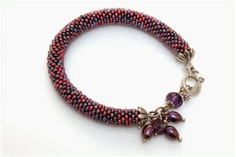 " Bijouette | Handmade Jewelry and Other Crafts": Beaded crochet bracelets