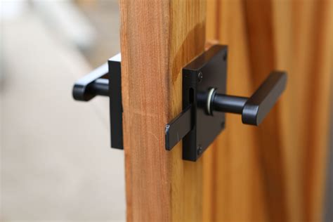 Double Sided Barn Door Latch | Barn door latch, Gate latch, Gate handles