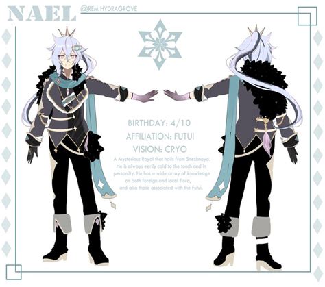 Cryo Catalyst from Snezhnaya - My Genshin Impact OC! | Character design ...